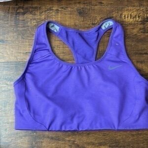 UEC Nike purple dri fit moderate impact sports bra small
